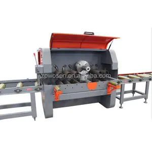 Promotion Vertical Multiple Blade Rip Saw Machine Tree Log Multi Blade Saw Machine