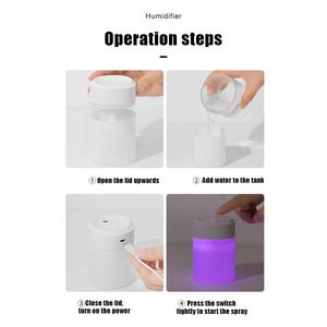 Nuevo Humidificador de Aire para Coche Pequeño, Humidificador de Aire USB Creativo para Regalo Empresarial, Purificador de Aire con Logotipo Personalizado - Product Image 4