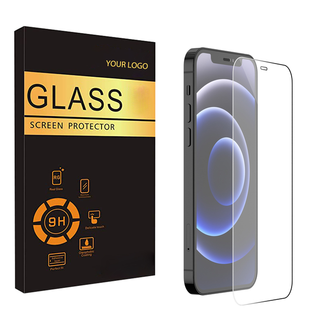 New Product OEM Easy to Install 9H Tempered Glass Screen Protector for Iphone 12