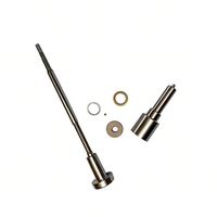 Kit de Reparación de Inyectores 0445120193 con Boquilla DLLA146P2145 y Conjunto de Válvulas F00RJ01714, Repuestos para Camiones