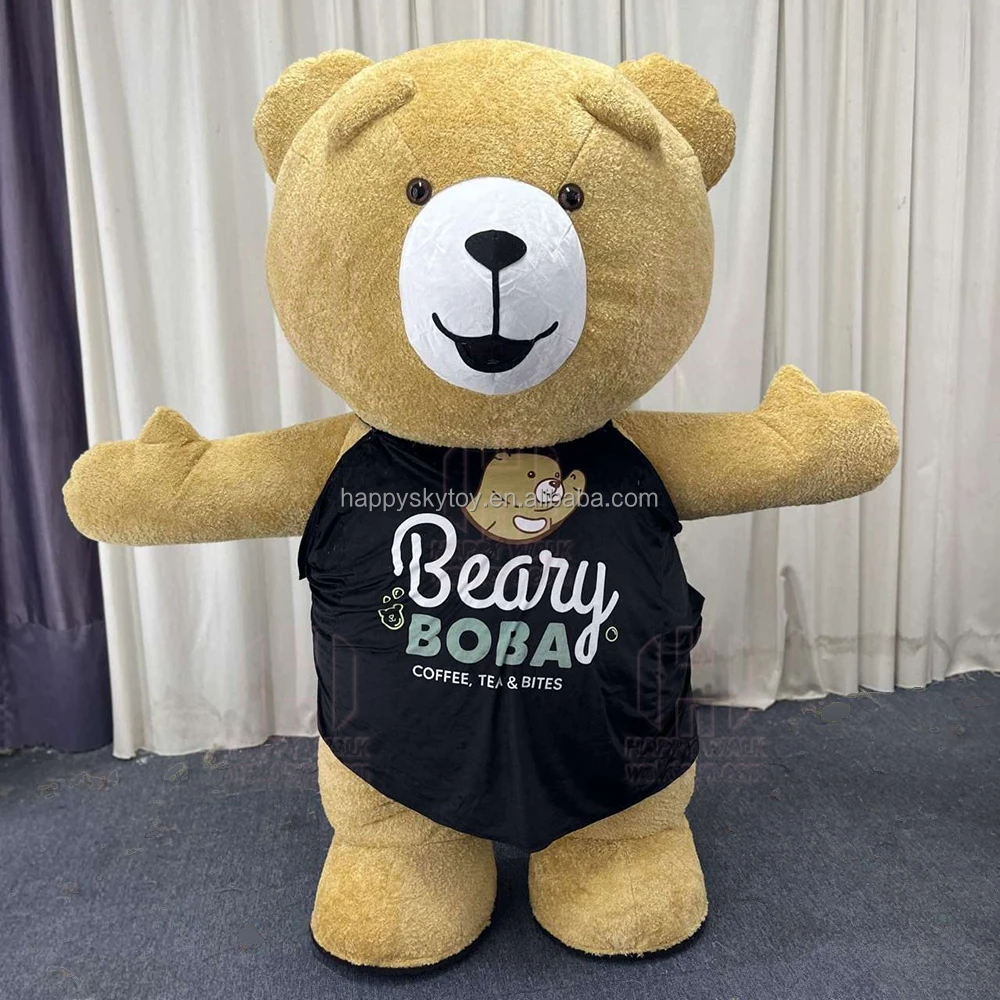 Giant Inflatable Bear Mascot - Perfect for Parties & Festivals