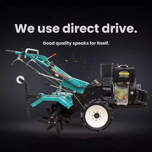 Cultivateur diesel robuste de 8,2 kW à 4 roues motrices permanentes pour sols durs et terrains en pente - Product Image 4