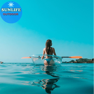 Kayak de cristal transparente, con paletas y asientos, el más vendido de China, <span class=keywords><strong>2022</strong></span> - Product Image 6