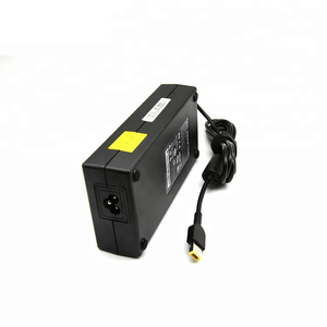 Ce Fcc Rohs cuadrado Pin Usb portátil de la fuente de alimentación del cargador del adaptador de enchufe de CC en PC Material ignífugo para Lenovo plana pin cargador ABS - Product Image 4