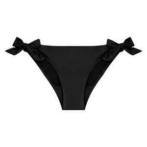 Costume da bagno mestruale OEM a 4 strati a prova di perdite: slip sexy a vita bassa con laccetti laterali, certificato Oeko-Tex - Product Image 5