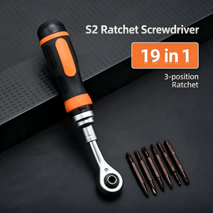 Destornillador Torx Magnético con Trinquete de 114 mm, Mango Antideslizante, Herramienta para Bricolaje - Product Image 5