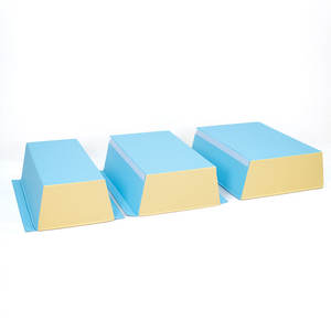 Ensemble <span class=keywords><strong>de</strong></span> <span class=keywords><strong>tapis</strong></span> d'entraînement <span class=keywords><strong>de</strong></span> saut 3-en-1 Soft Plyo Box pour enfants Home Gym School & Outdoor Activities Empilable Weight Upgrade - Product Image 5