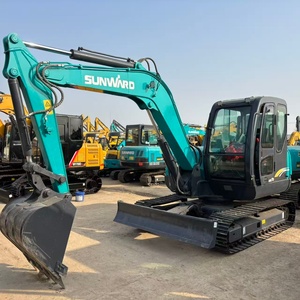 Mini-excavatrice sur chenilles Sunward 70E de 7 tonnes d'occasion à faible nombre d'heures - Moteur et système hydraulique d'origine |   Expédition mondiale Sunward 70E d'occasion - Product Image 2