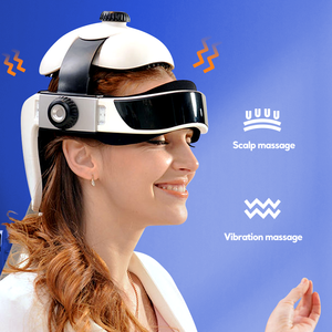 Masajeador de cabeza con presión de aire automática, VIBRADOR ELÉCTRICO para relajación del cerebro, venta al por mayor - Product Image 3