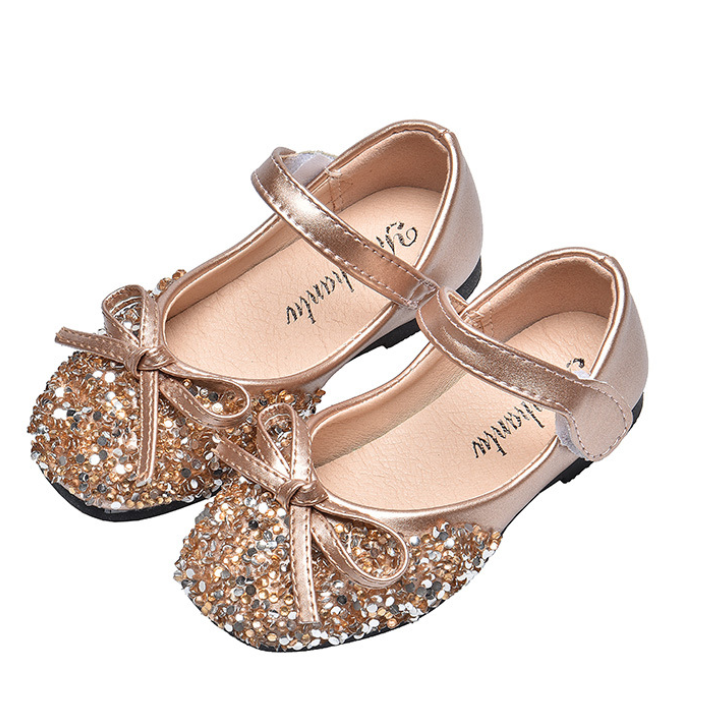 girls baby princess bowknot single shoes kids fashion performance shoes
