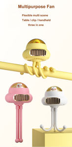 Ventilador de Escritorio con Clip para Cochecito de Bebé, de Alta Calidad, con Alimentación USB y Trípode de ABS - Product Image 2