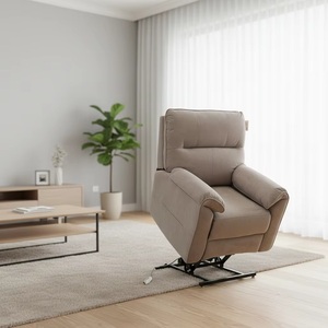 Sillón reclinable eléctrico con función de elevación, calor y masaje, sillón reclinable, sillón eléctrico, sillón relajante, sofá para sala de estar - Product Image 1