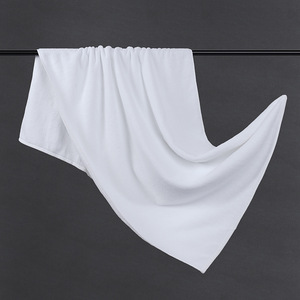 Kim Ryan Hotel <b>Bath</b> Towel 80x160cm Pure Cotton Thickened Absorbent White For Hotels Guesthouses Salons - Product Image 1