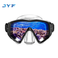 Masque de plongée sous-marine personnalisable JYF en gros, lunettes de natation en verre trempé, mini équipement de plongée