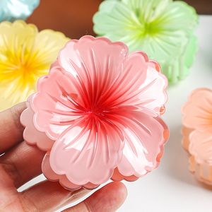 Pinza para el Cabello con Flor en Degradado Dulce para Vacaciones de Verano en la Playa, Pasador de Flor, Accesorios de Belleza para Mujer - Product Image 2