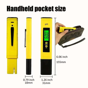 0.01 <span class=keywords><strong>ph</strong></span> उच्च परिशुद्धता पानी की गुणवत्ता परीक्षक डिजिटल एलसीडी मीटर मापने रेंज <span class=keywords><strong>ph</strong></span> परीक्षण पेन स्विमिंग पूल एक्वेरियम के लिए उपयुक्त - Product Image 5