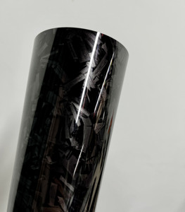 Decoración de espejo de coche, envoltura de vinilo PET/liberación de papel, <span class=keywords><strong>película</strong></span> de vinilo de carbono forjado - Product Image 4