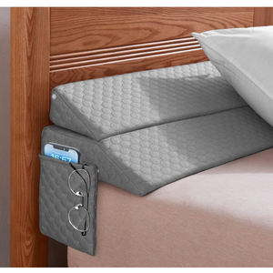 <span class=keywords><strong>Lit</strong></span> Gap Filler Matelas Tête <span class=keywords><strong>de</strong></span> <span class=keywords><strong>lit</strong></span> Wedge Oreiller King Size Coussins pour la maison Décoratif avec sac <span class=keywords><strong>de</strong></span> téléphone portable - Product Image 2