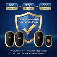1 Tombol + 2 Penerima Audio Door Phone Nirkabel Jarak Jauh untuk Panggilan Rumah dengan Colokan USA EU UK