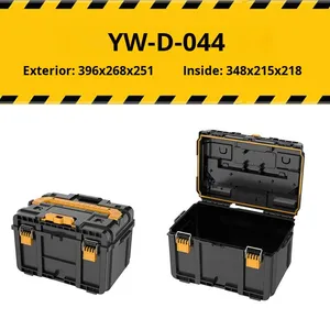 Caja de Herramientas Apilable Multifuncional Estilo DW, Directo de Fábrica, Organizador Modular de Herramientas, Caja de Almacenamiento para Maletero de <span class=keywords><strong>Coche</strong></span> y Exteriores - Product Image 3