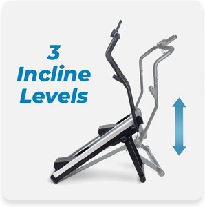 Máquina de escalada de escaleras plegable, escalador de montaña Vertical con reposabrazos ajustable y altura de Pedal para gimnasio en casa, Fitness - Product Image 2