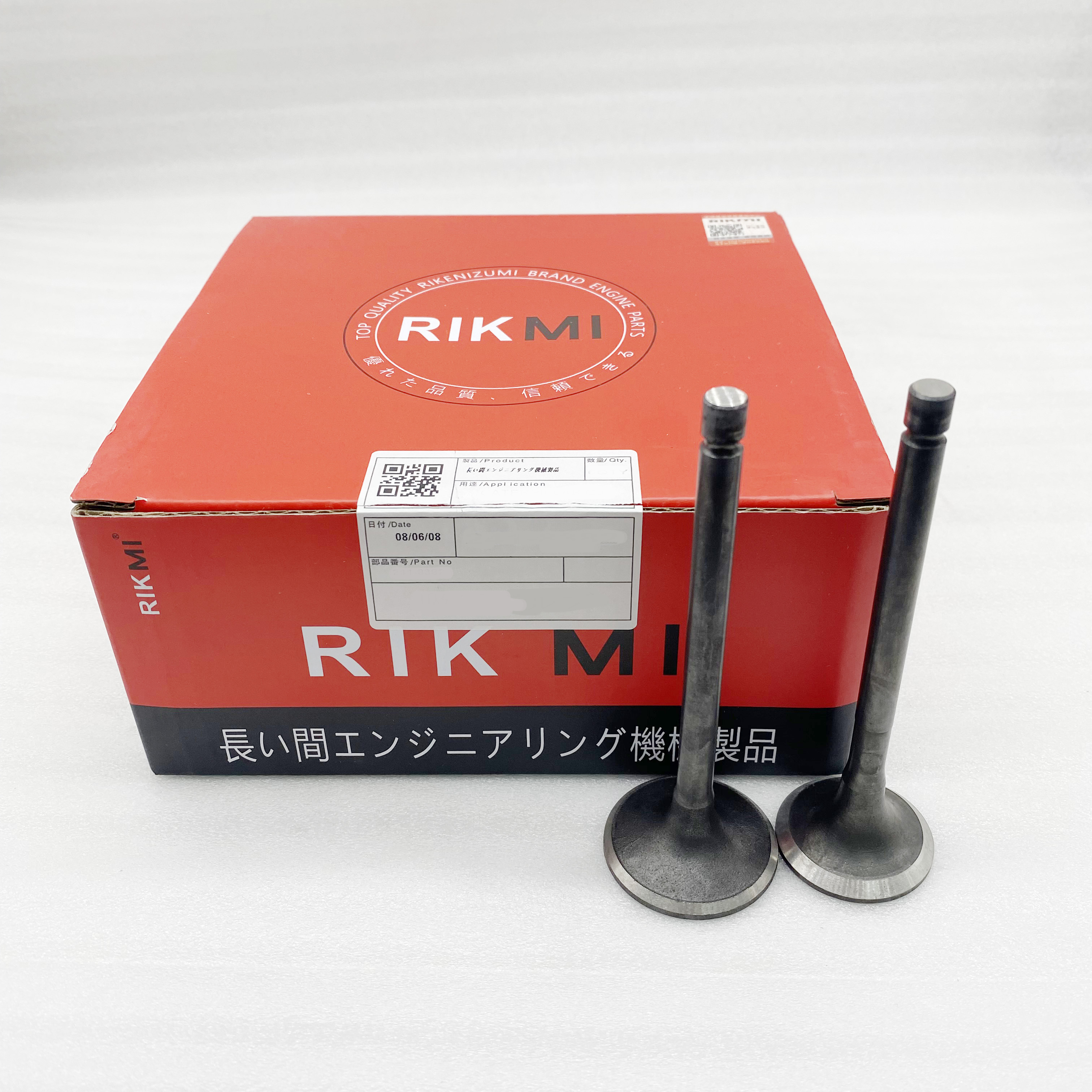 Rikmi 4JB1 diesel Engine Block Cylinder Head Intake Valve