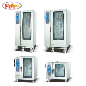 فرن بخار تجاري عمودي بشاشة تعمل باللمس 20 طبقة فرن كهربائي كومبي - Product Image 3