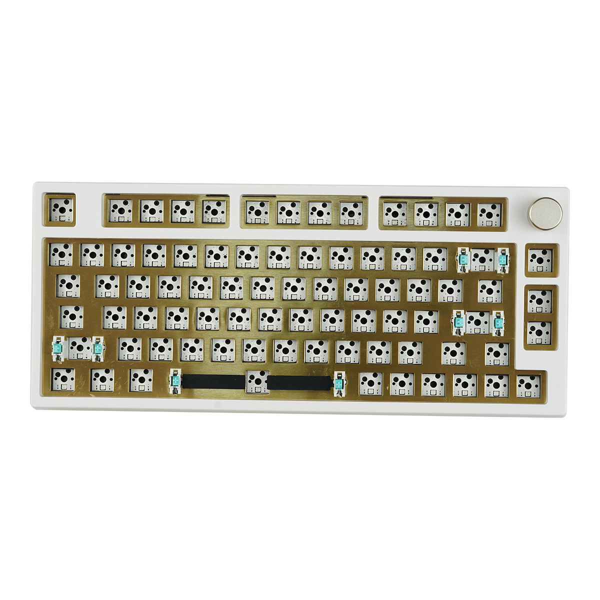 White-Brass plate