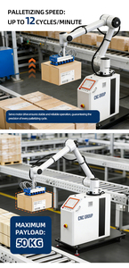 Anti-Collision Collaborative Palletizing Robot Easy Flexible <b>Stacking</b> Automation Cobot High Efficiency Operates at High Speeds F - Product Image 4
