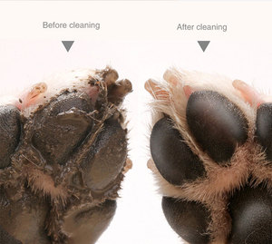 <span class=keywords><strong>Pulitore</strong></span> della zampa del cane della tazza della rondella della zampa del cane del Silicone della tazza di pulizia del lavaggio della zampa dell'animale domestico di Logo su misura - Product Image 5