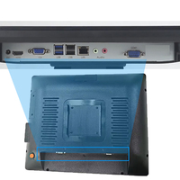 Caja Registradora Clásica para Restaurante, Caja Registradora para Comercio Minorista, Máquina de Caja Registradora con Soporte para Sistema POS