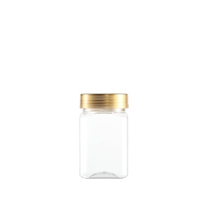 <span class=keywords><strong>Pas</strong></span> cher Offre Spéciale Carré Vide Clair Clair/brun <span class=keywords><strong>Pharmacie</strong></span> Pilule Vitamine Pet En Plastique Miel Bocal Hermétique - Product Image 3