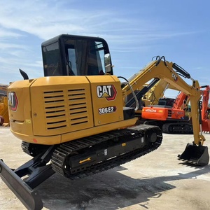 รถขุดขนาดเล็กของหนอนผีเสื้อที่ใช้306E2ไฮดรอลิกมือสอง CAT305.5E2 320C 312D - Product Image 1