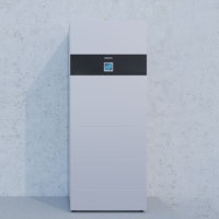 Module hydraulique de pompe à chaleur air-eau intelligente intégrée R290, avec réservoir tampon de 60L et réservoir d'Eau Chaude Sanitaire (ECS) de 180L, haute efficacité pour chauffage, refroidissement et ECS domestiques