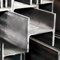 Poutre en H / Poutre en I en acier au carbone ASTM A36 de qualité supérieure pour charpentes de bâtiment