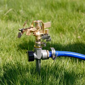 360 derajat pertanian air irigasi dampak sprinkler dengan logam lonjakan - Product Image 1