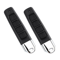 Control remoto inteligente Universal de 4 botones de frecuencia de 433MHz con código de copia para alarma de seguridad, controles de obturador de garaje, puertas de coches