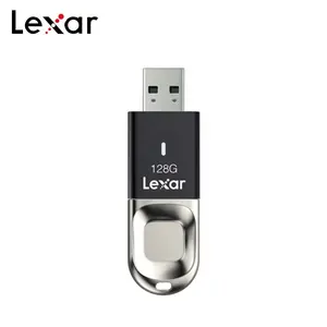 原装Lexar USB3.0笔式驱动器F35 256GB 128GB 64GB 32GB带指纹识别金属USB闪存驱动器150MB/s Pendrives