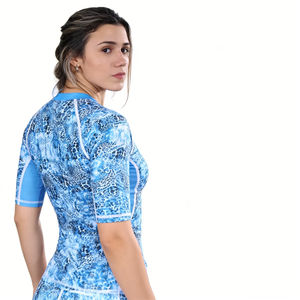 브라질리안 주짓수용 긴팔 여성 래쉬가드, MMA용 자외선 차단 기능이 있는 래쉬가드 BJJ 컴프레션 탑 - Product Image 3