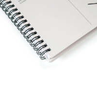 Agenda quotidien A5 imprimé personnalisé Agenda Journal cahier de bureau à couverture rigide cahier de travail couverture en papier pour les objectifs commerciaux de l'école