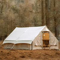 Sonnette de Camping gonflable à Air, sac de plein Air de luxe, en toile de coton, imperméable, nouveauté