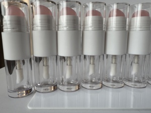 Tubo vacío para corrector cosmético, envase de doble punta para contorno, aplicador de colorete con cabezal exprimible y serigrafía - Product Image 6