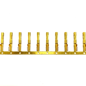 医用电线连接用定制黄铜铜不锈钢母圆形压接管裸端子 - Product Image 2