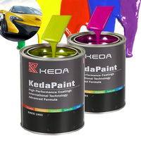 Peinture automobile KEDA, couche de finition, séchage rapide, 2K, peinture de couleur automobile pour la réparation de voitures