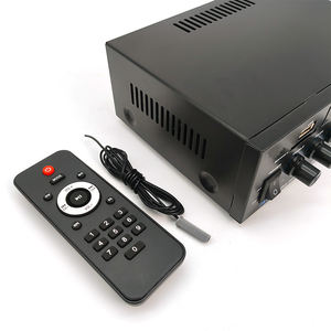 Nuevo Mini Amplificador <span class=keywords><strong>de</strong></span> <span class=keywords><strong>Sonido</strong></span> Metálico para el Hogar, Dos Vías, AK-45, Unidad Flash USB, Control Remoto Digital para Reproductor <span class=keywords><strong>de</strong></span> Sistema <span class=keywords><strong>de</strong></span> Audio Karaoke - Product Image 2