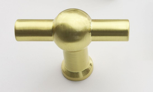 批发制造商橱柜抽屉门把手豪华软T杆把手室内门把手 - Product Image 2