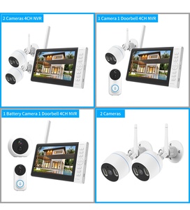 Système <span class=keywords><strong>de</strong></span> Caméras <span class=keywords><strong>de</strong></span> <span class=keywords><strong>Surveillance</strong></span> avec Kit <span class=keywords><strong>NVR</strong></span> Wifi Sans Fil 2MP 1080P, Ensemble <span class=keywords><strong>de</strong></span> Caméras <span class=keywords><strong>de</strong></span> Sécurité CCTV Extérieures Intelligentes pour la Maison, Chargeur <span class=keywords><strong>de</strong></span> Caméra - Product Image 5
