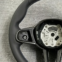 Volant en cuir CS amélioré, compatible avec BMW G20 G30 G80 G82 F80 F82 F87 F12 F86 F33 M2 M3 M4 M5 M6 F85 X5 X6 F30 F10