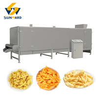 Ligne de production complète entièrement automatique de snacks croustillants (Kurkure, Cheetos, Corn Curl) en acier inoxydable 304, contrôlée par PLC
