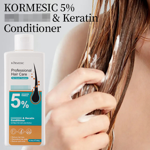 Après-shampoing à la kératine biologique KORMESIC Private Label 265g, soin capillaire professionnel, hydratant, lissant, stimulant la croissance des cheveux - Product Image 3